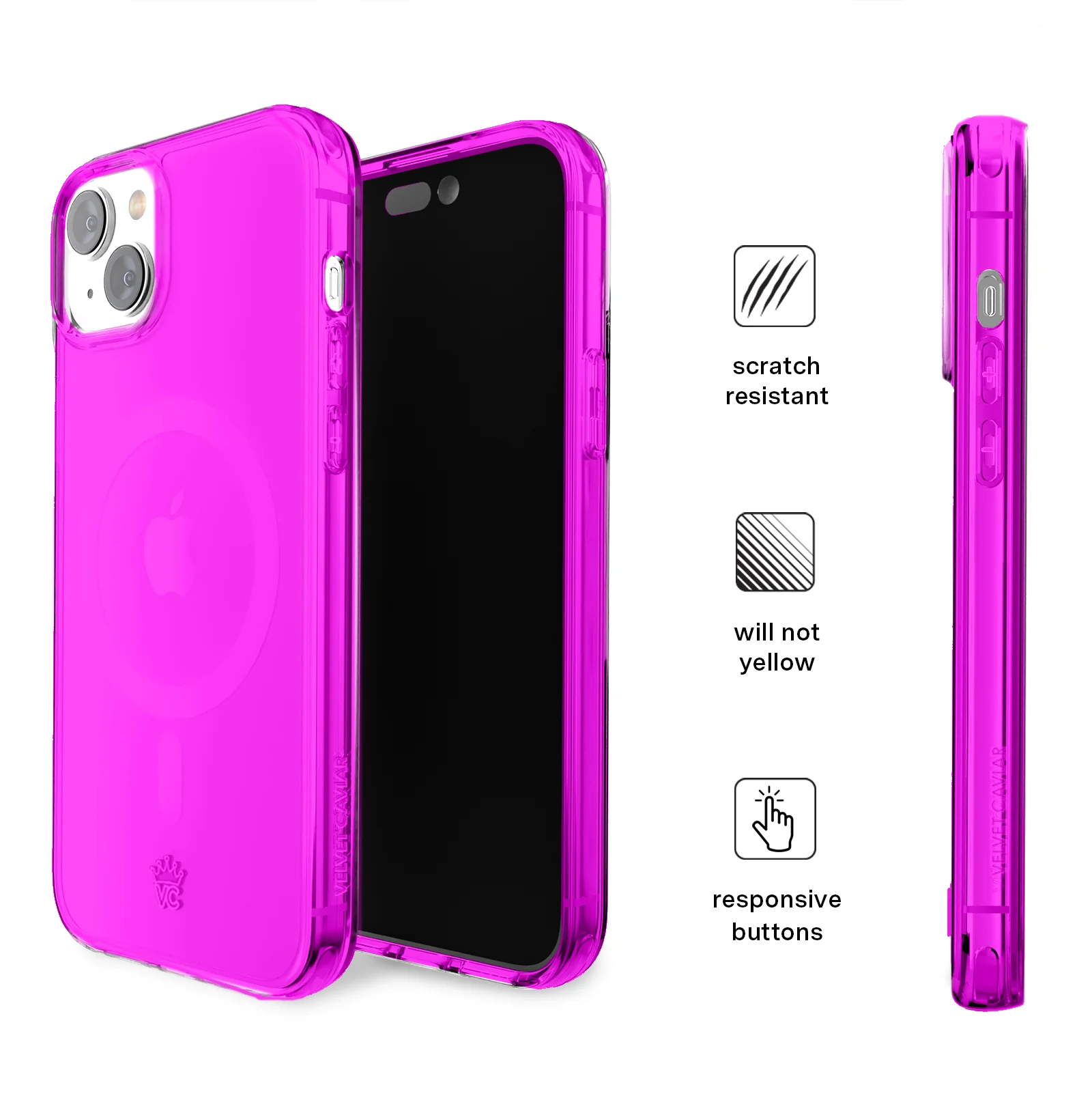 Neon Purple iPhone Case - Image 99