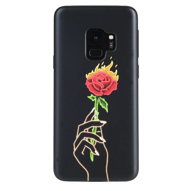 Neon Rose iPhone Case by Nessa - Image 29