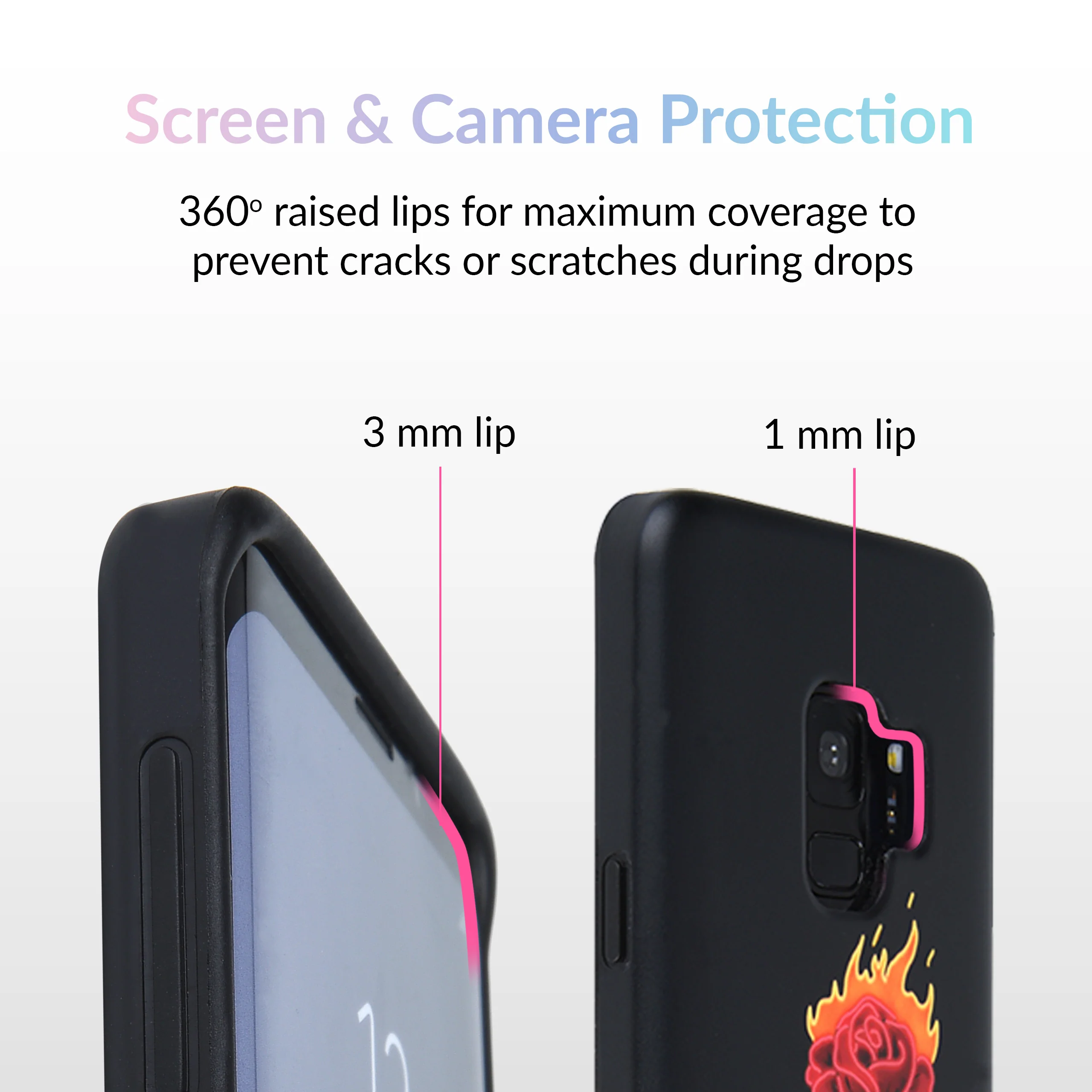 Neon Rose iPhone Case by Nessa - Image 30