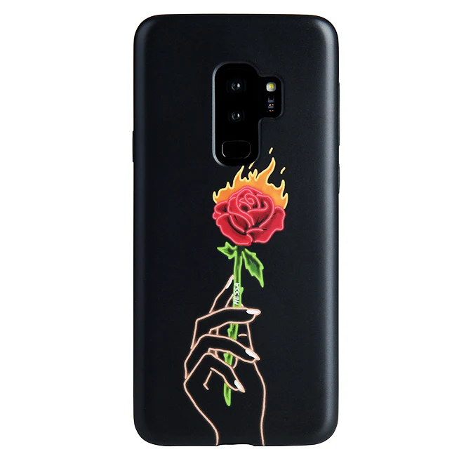 Neon Rose iPhone Case by Nessa - Image 34