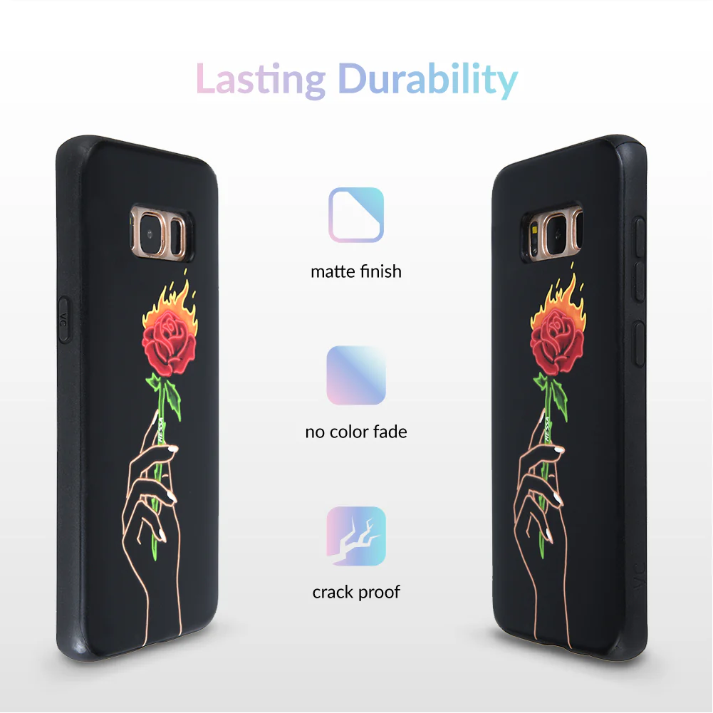 Neon Rose iPhone Case by Nessa - Image 49