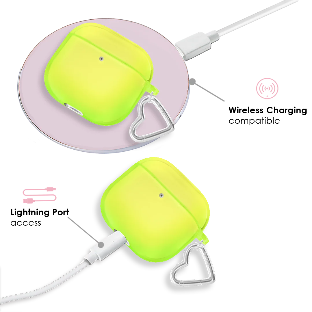 Neon Yellow AirPods Case - Image 18