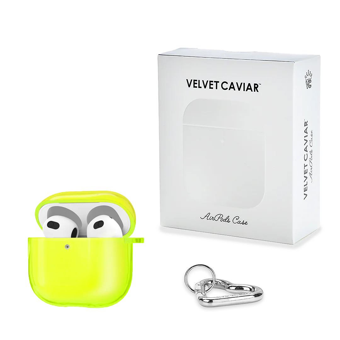 Neon Yellow AirPods Case - Image 19