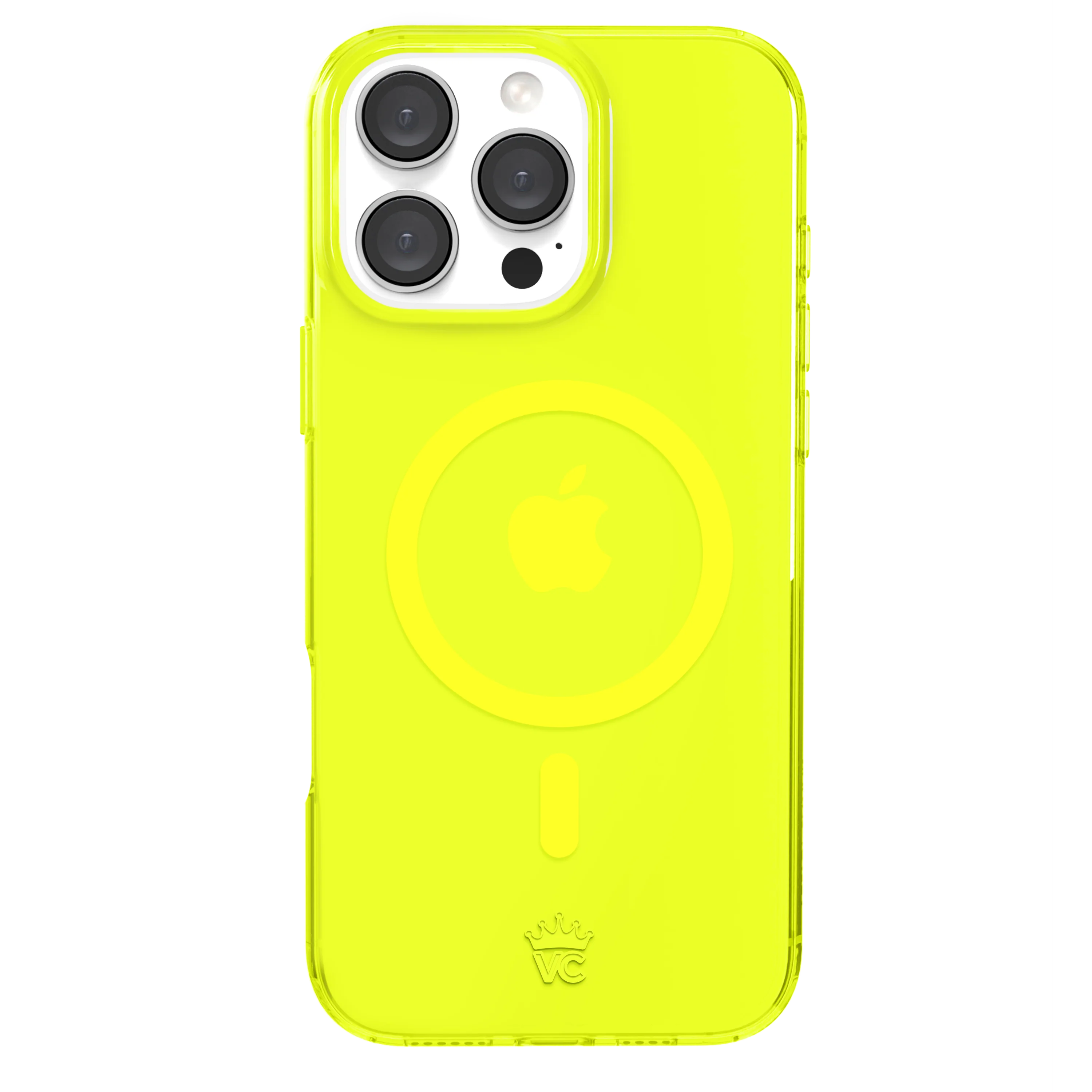 Neon Yellow Clear iPhone Case - Image 148