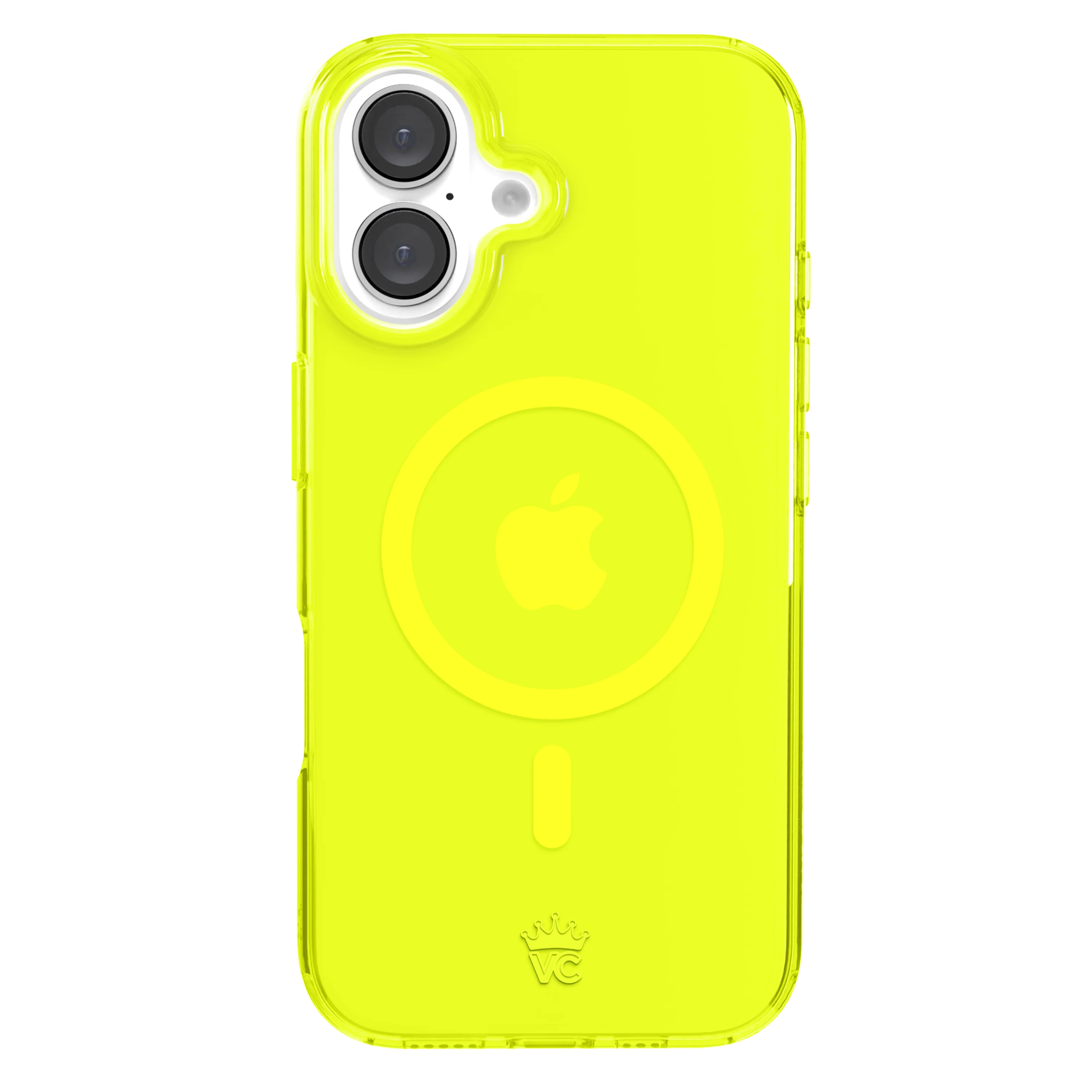 Neon Yellow Clear iPhone Case - Image 154