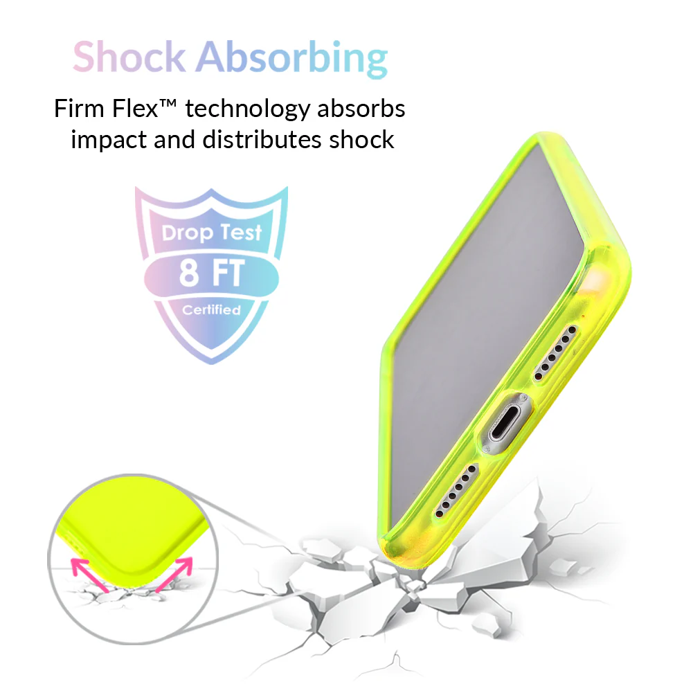 Neon Yellow Clear iPhone Case - Image 16