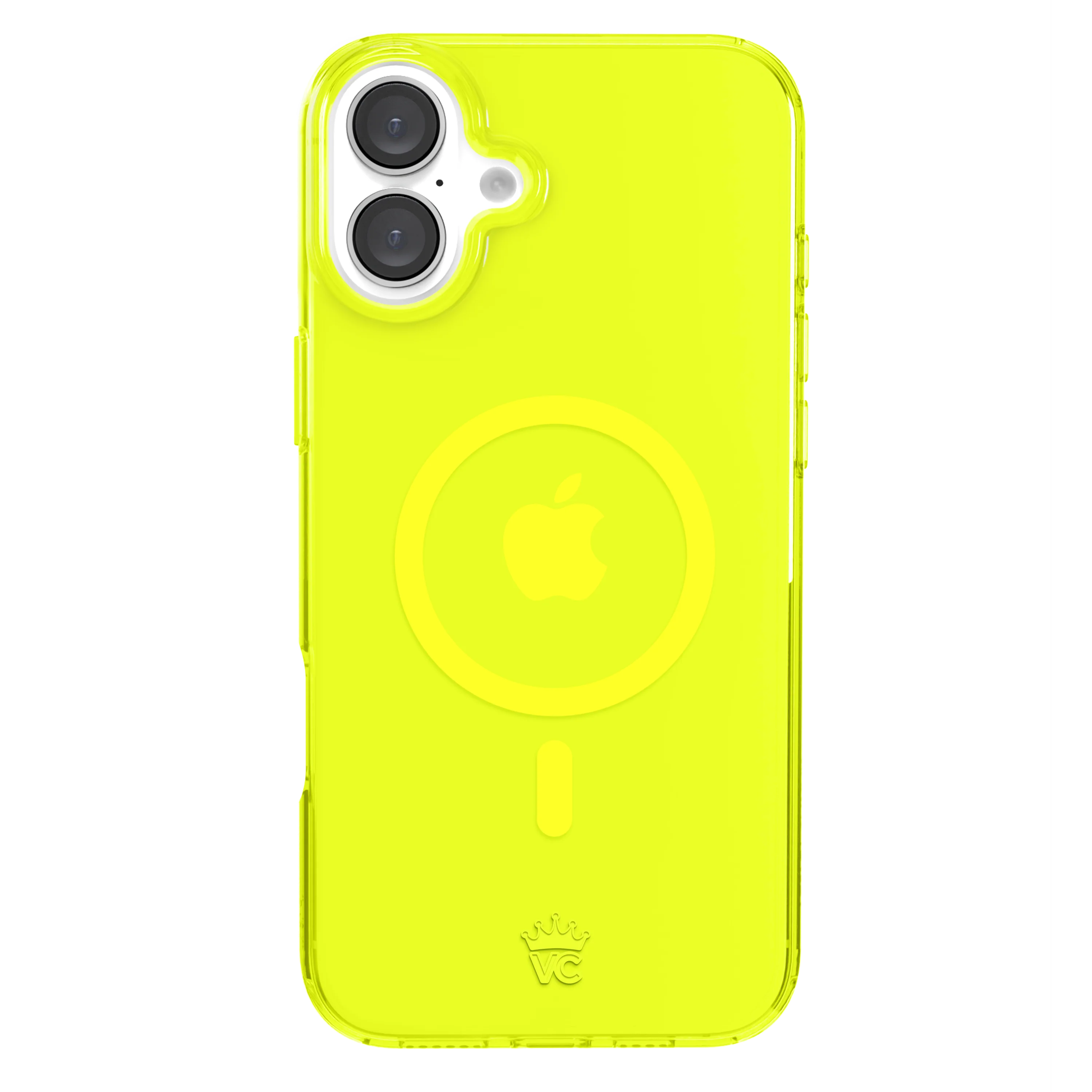 Neon Yellow Clear iPhone Case - Image 160