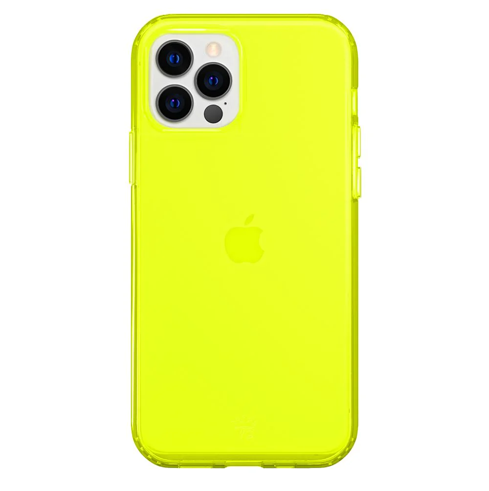 Neon Yellow Clear iPhone Case - Image 57
