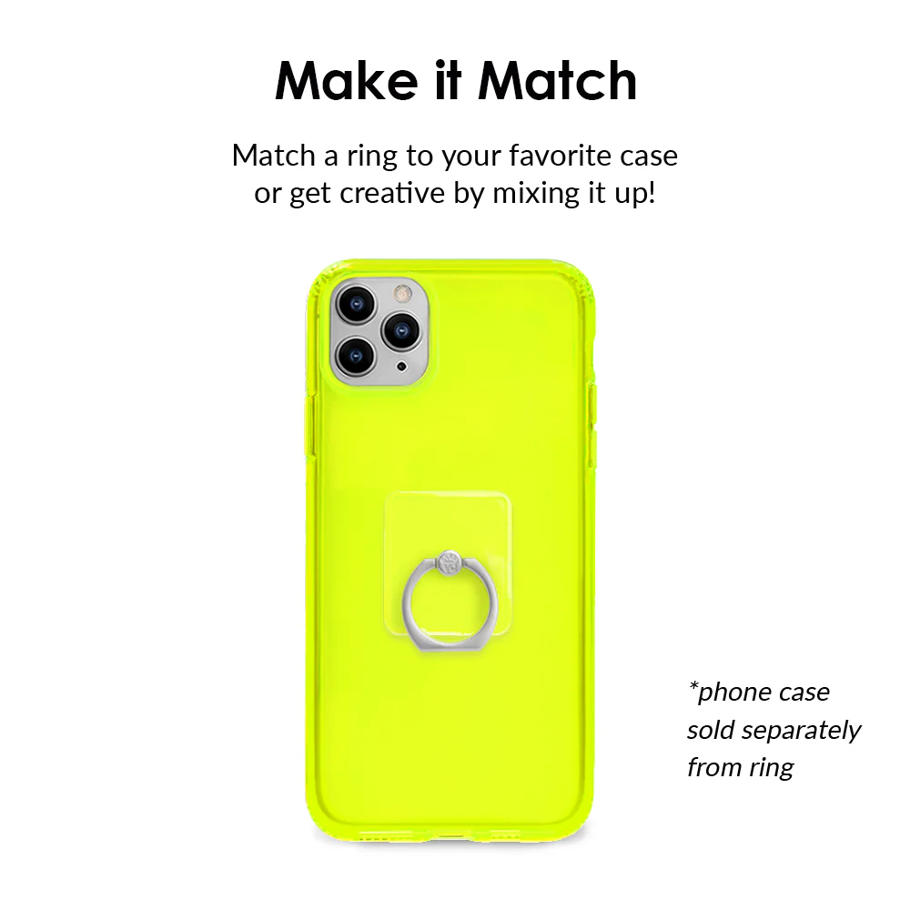 Neon Yellow Phone Ring - Image 2