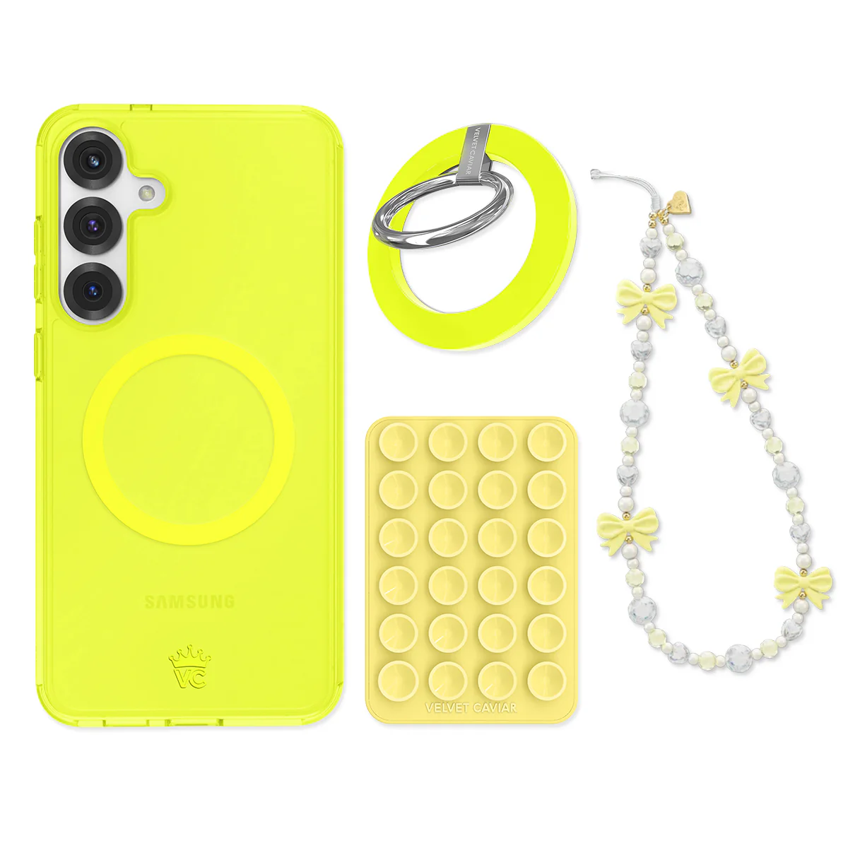 Neon Yellow Samsung Bundle Set - Image 2