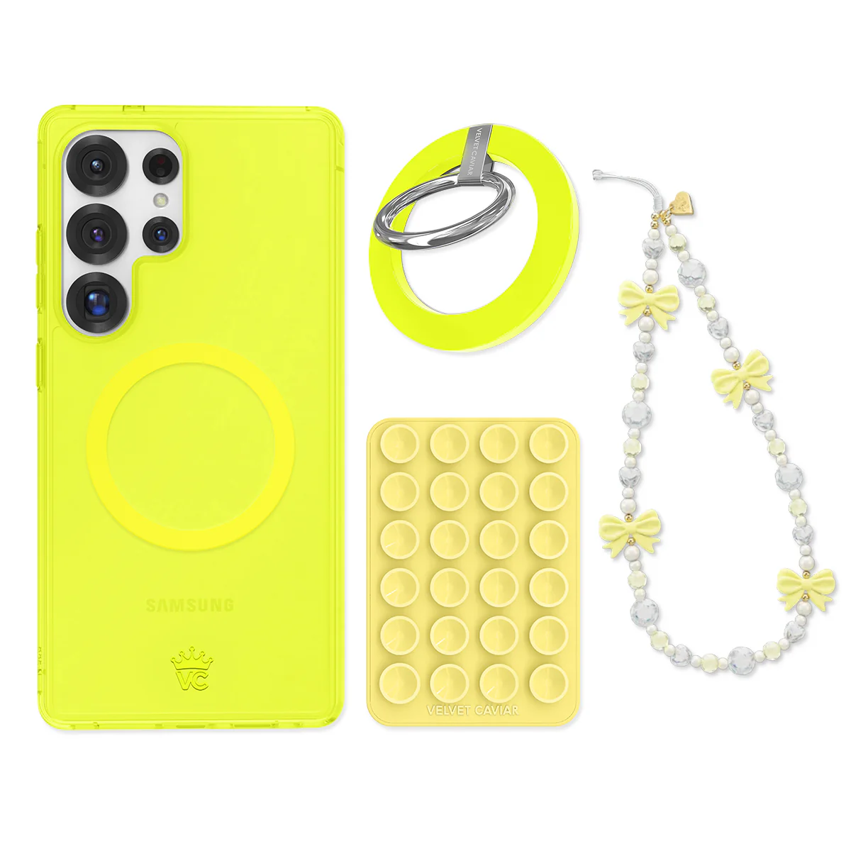 Neon Yellow Samsung Bundle Set - Image 3