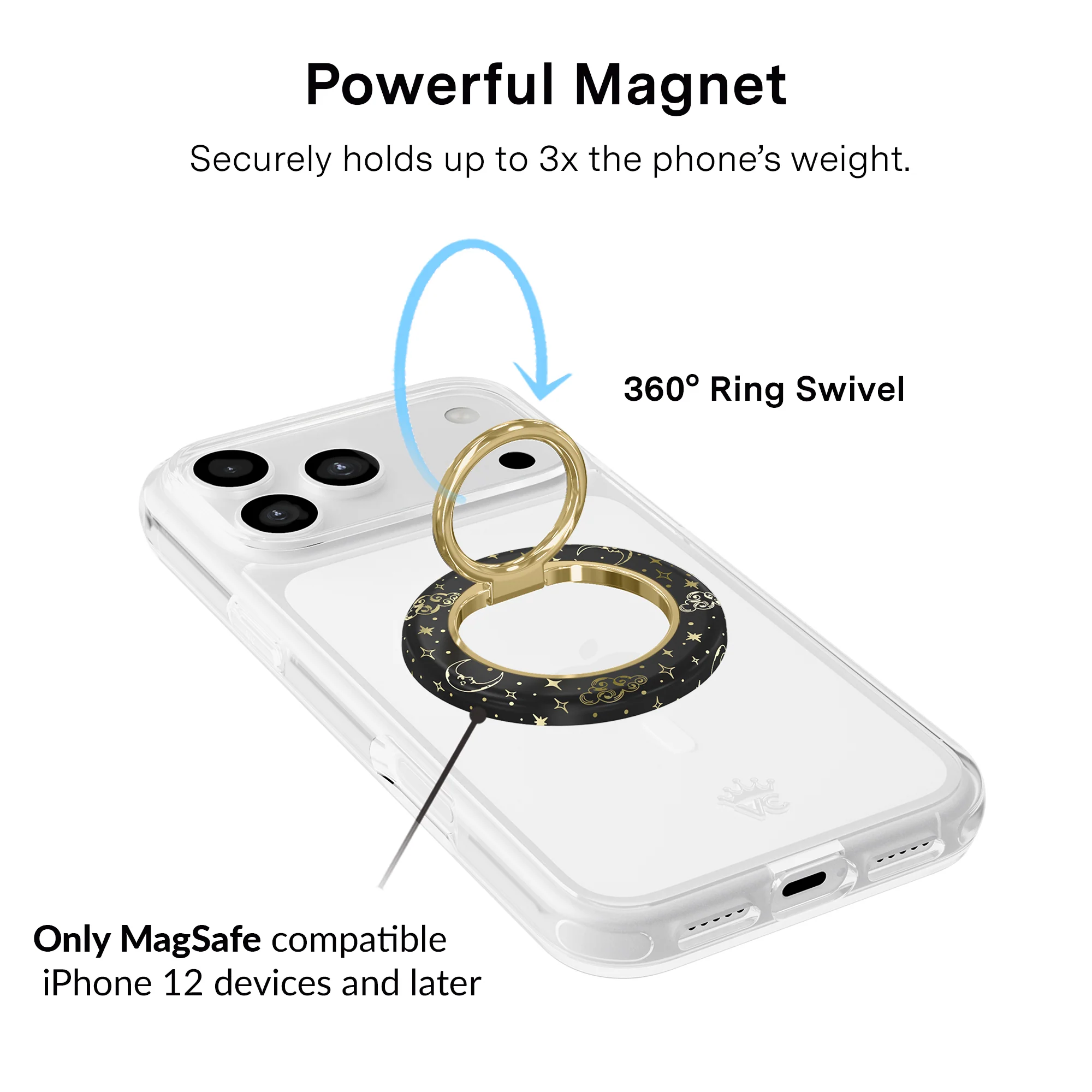 Night Sky Celestial MagSafe Grip Ring - Image 2