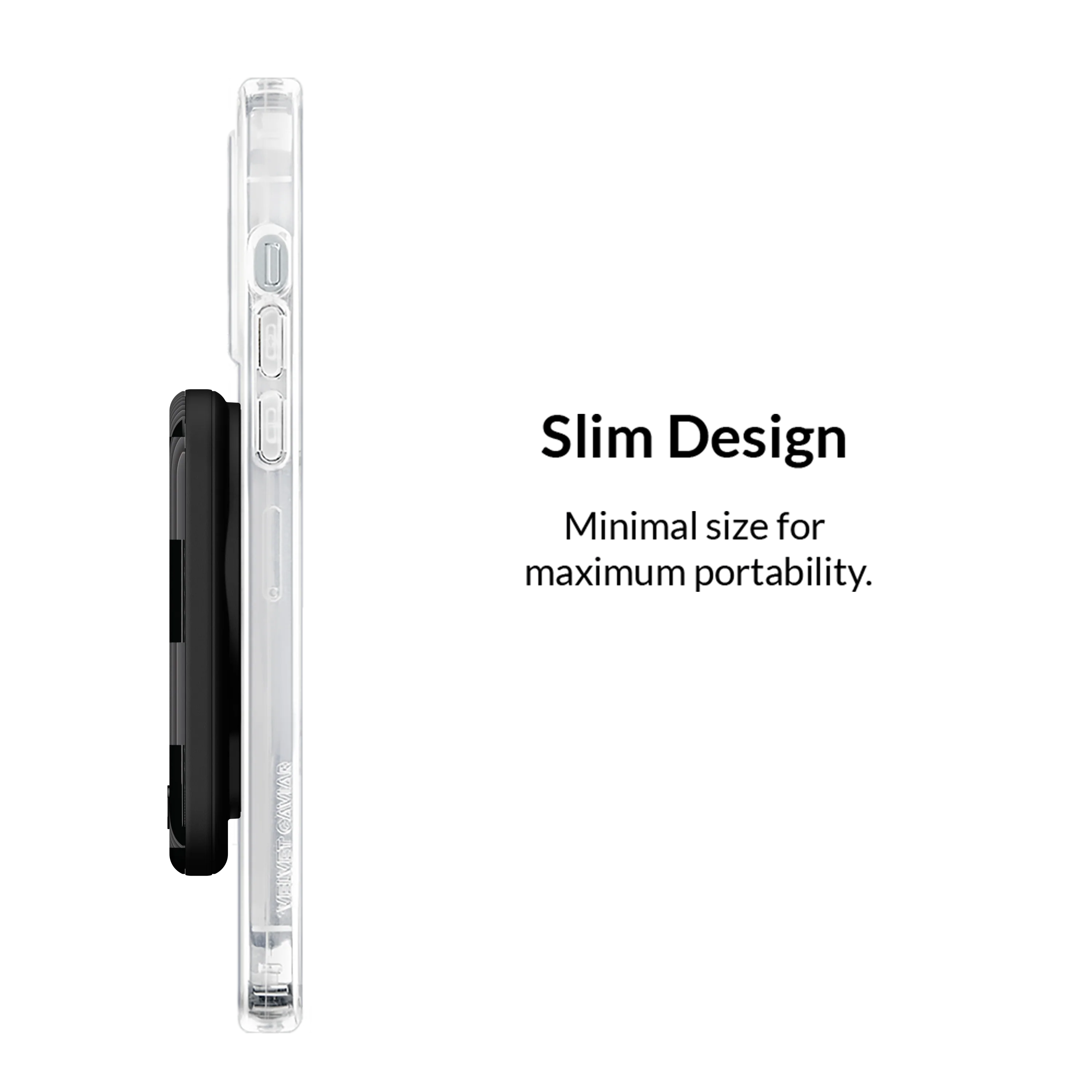 Noir Vibe Checkered MagSafe Battery Power Pack - Image 5