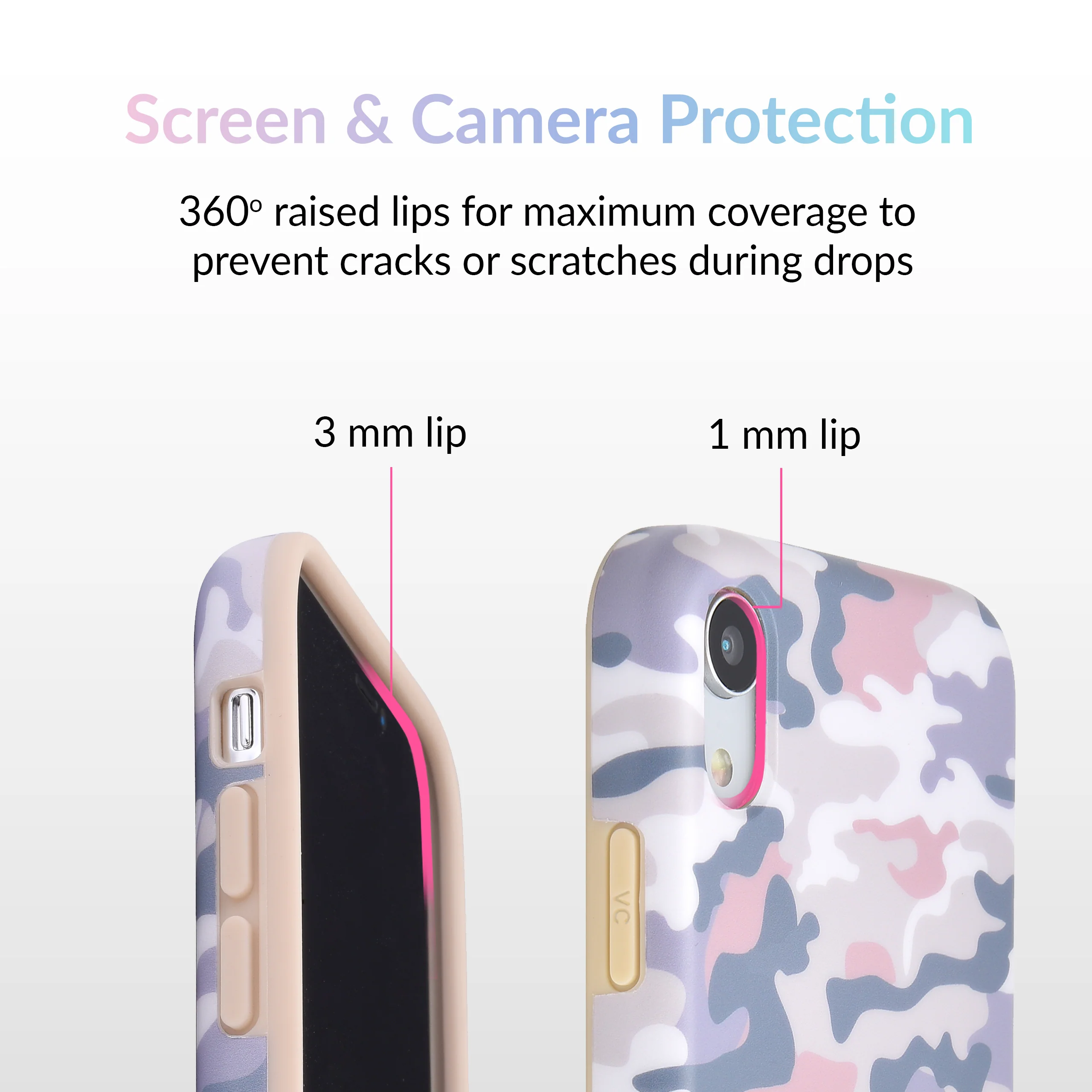 Nude Camo iPhone Case - Image 45