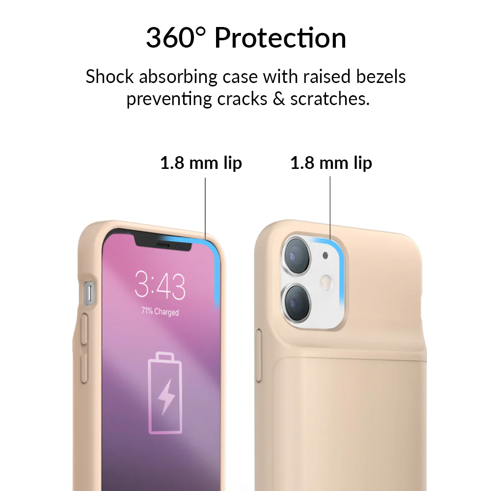 Nude iPhone Charging Case - Image 28