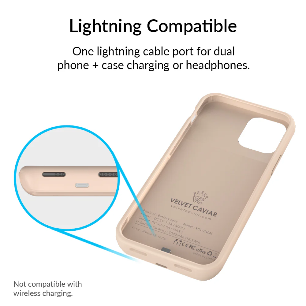 Nude iPhone Charging Case - Image 36