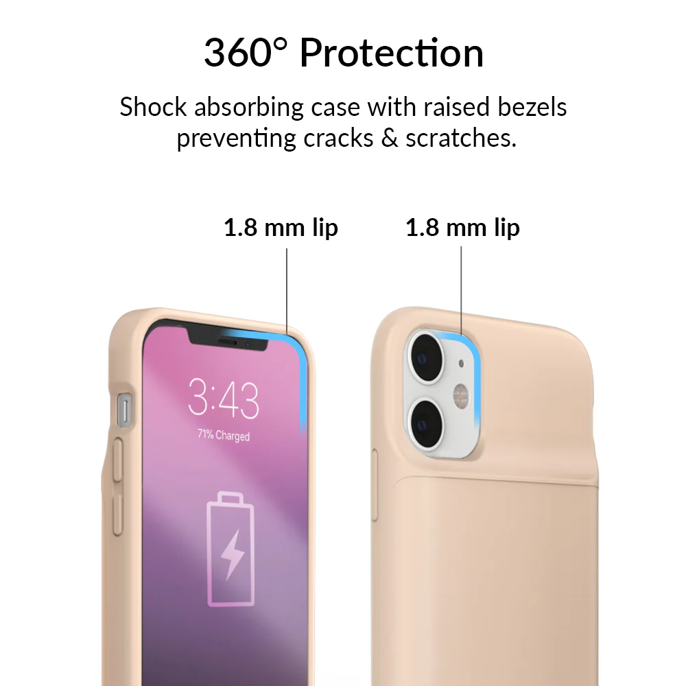 Nude iPhone Charging Case - Image 52