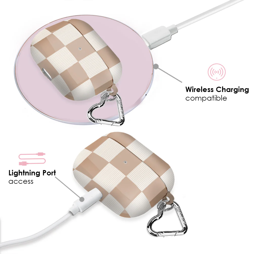 Nude Vibe Checker AirPod Case - Image 11