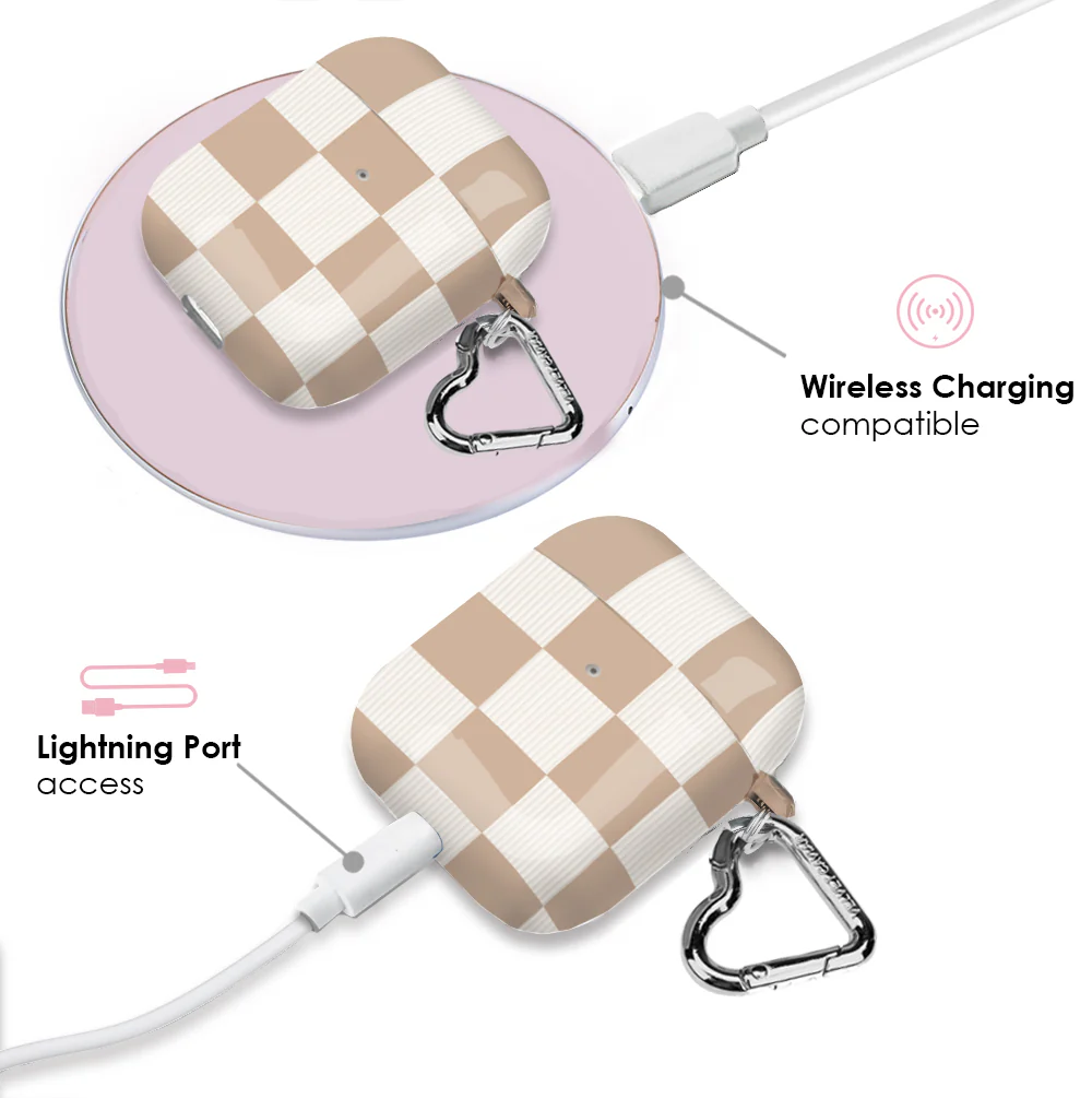 Nude Vibe Checker AirPod Case - Image 3
