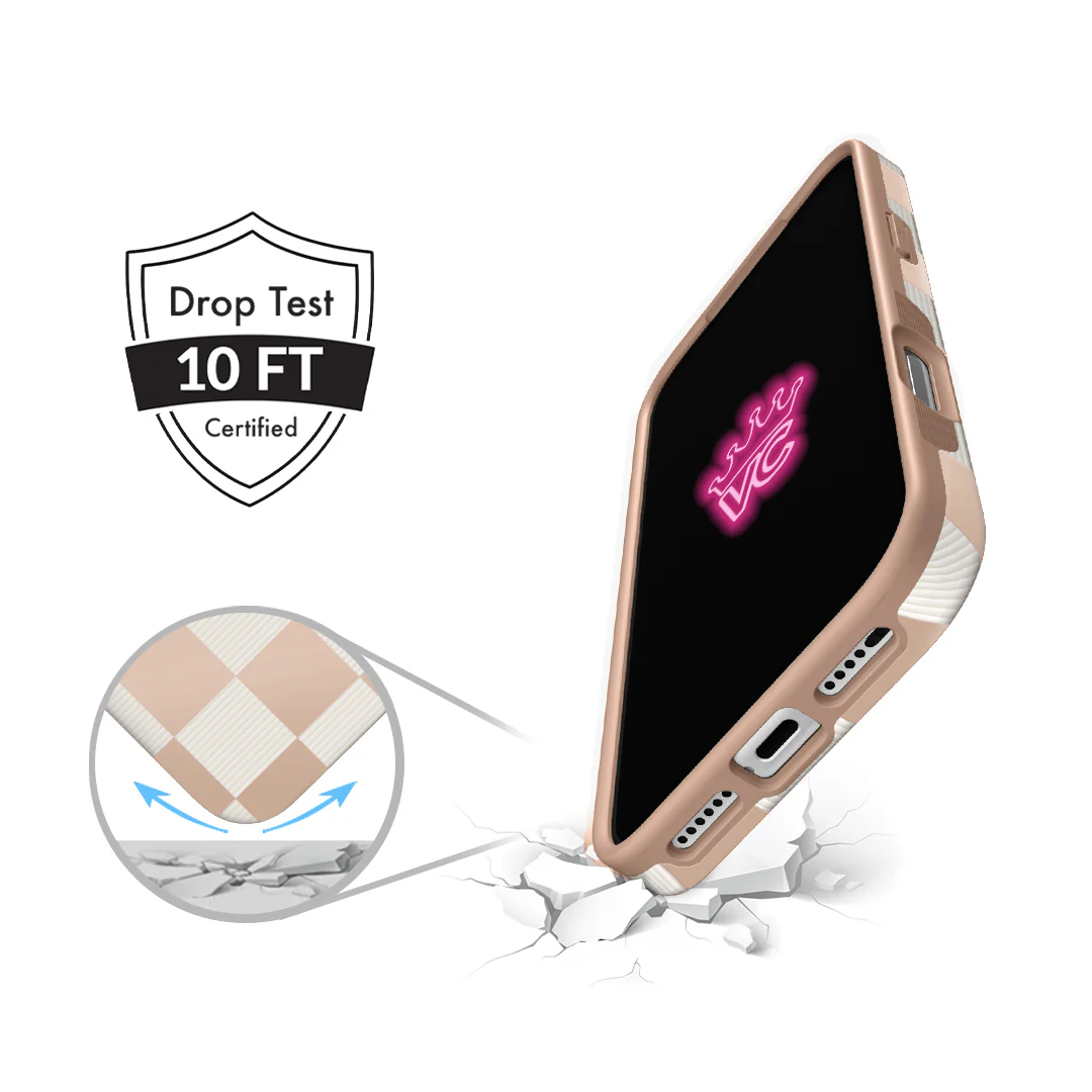 Nude Vibe Checker iPhone Case - Image 107