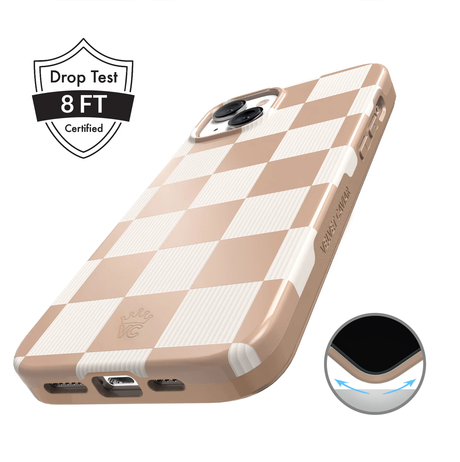 Nude Vibe Checker iPhone Case - Image 29
