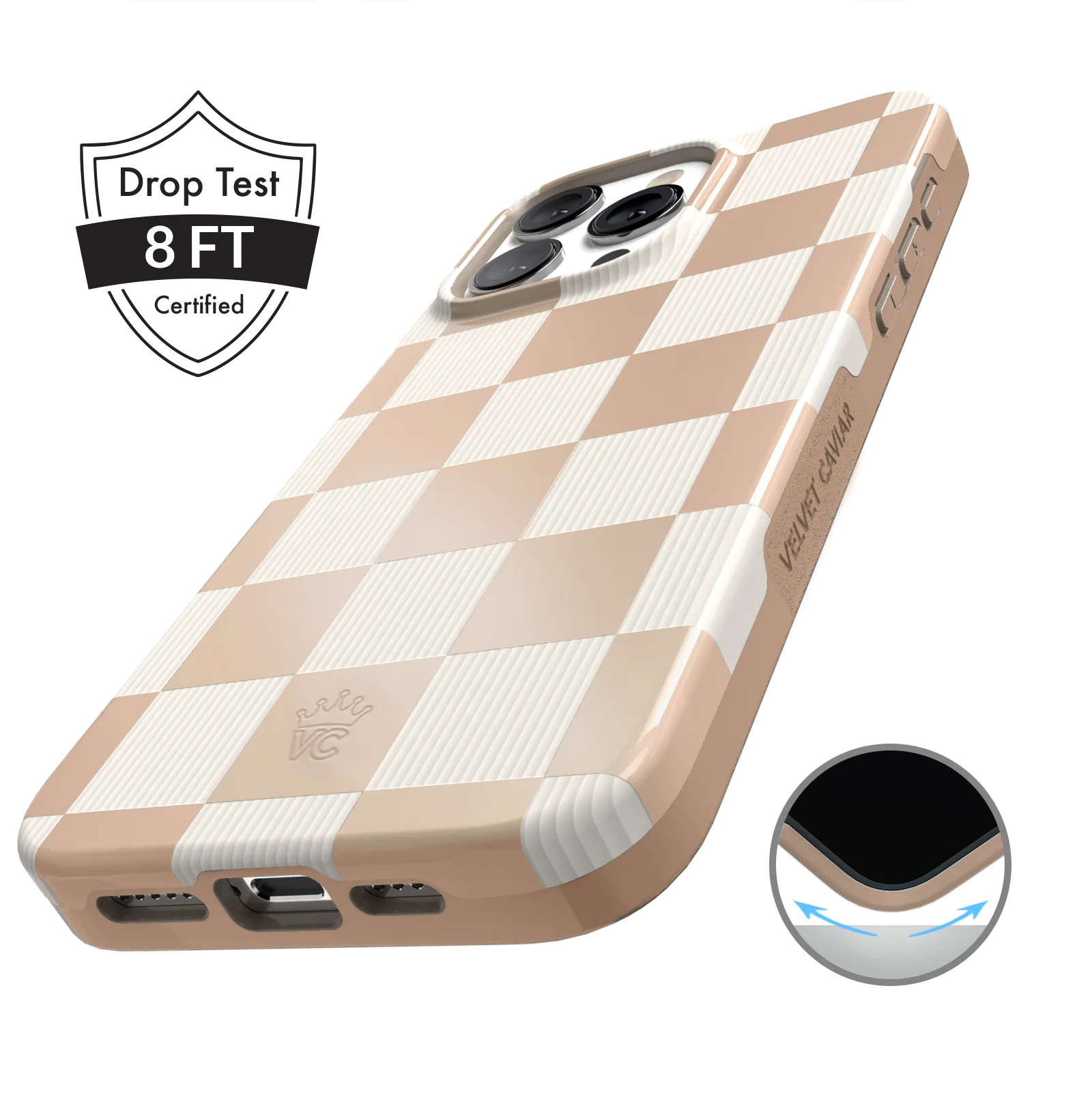 Nude Vibe Checker iPhone Case - Image 54