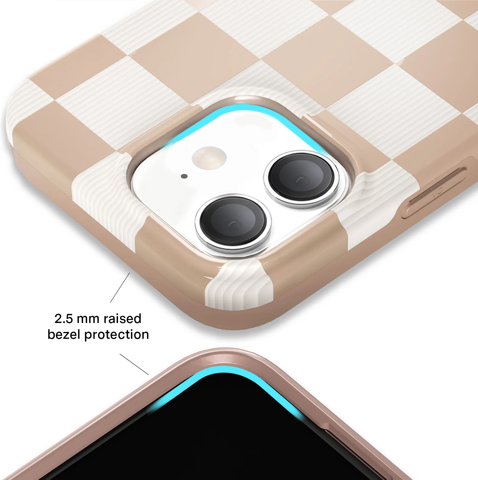 Nude Vibe Checker iPhone Case - Image 62