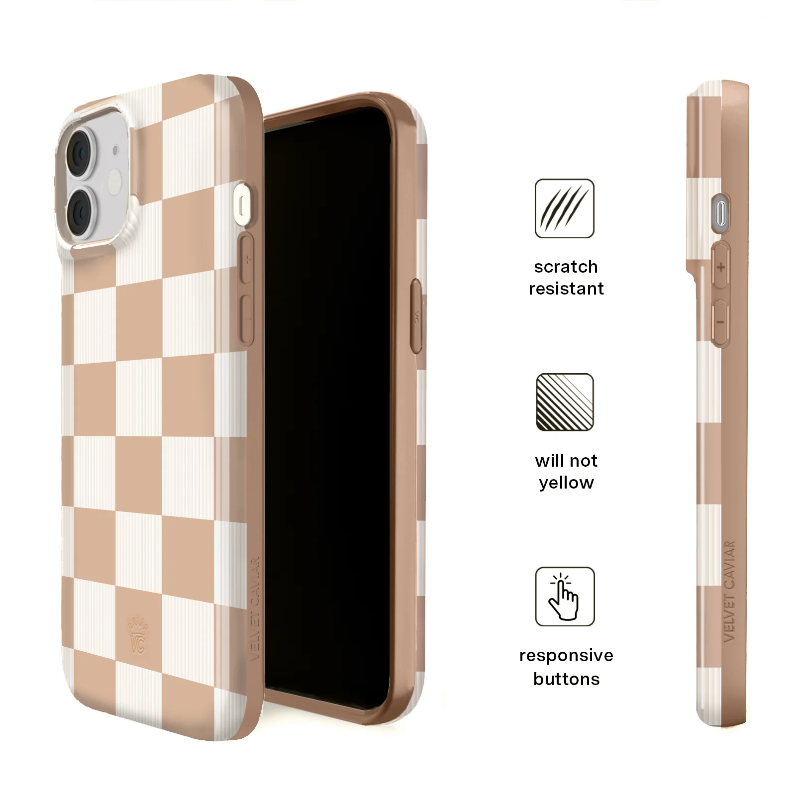Nude Vibe Checker iPhone Case - Image 65