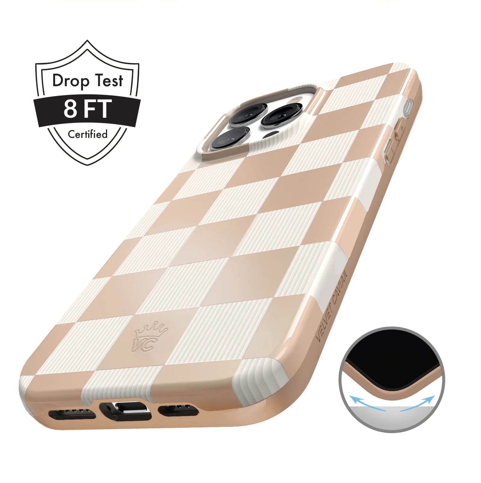 Nude Vibe Checker iPhone Case - Image 74