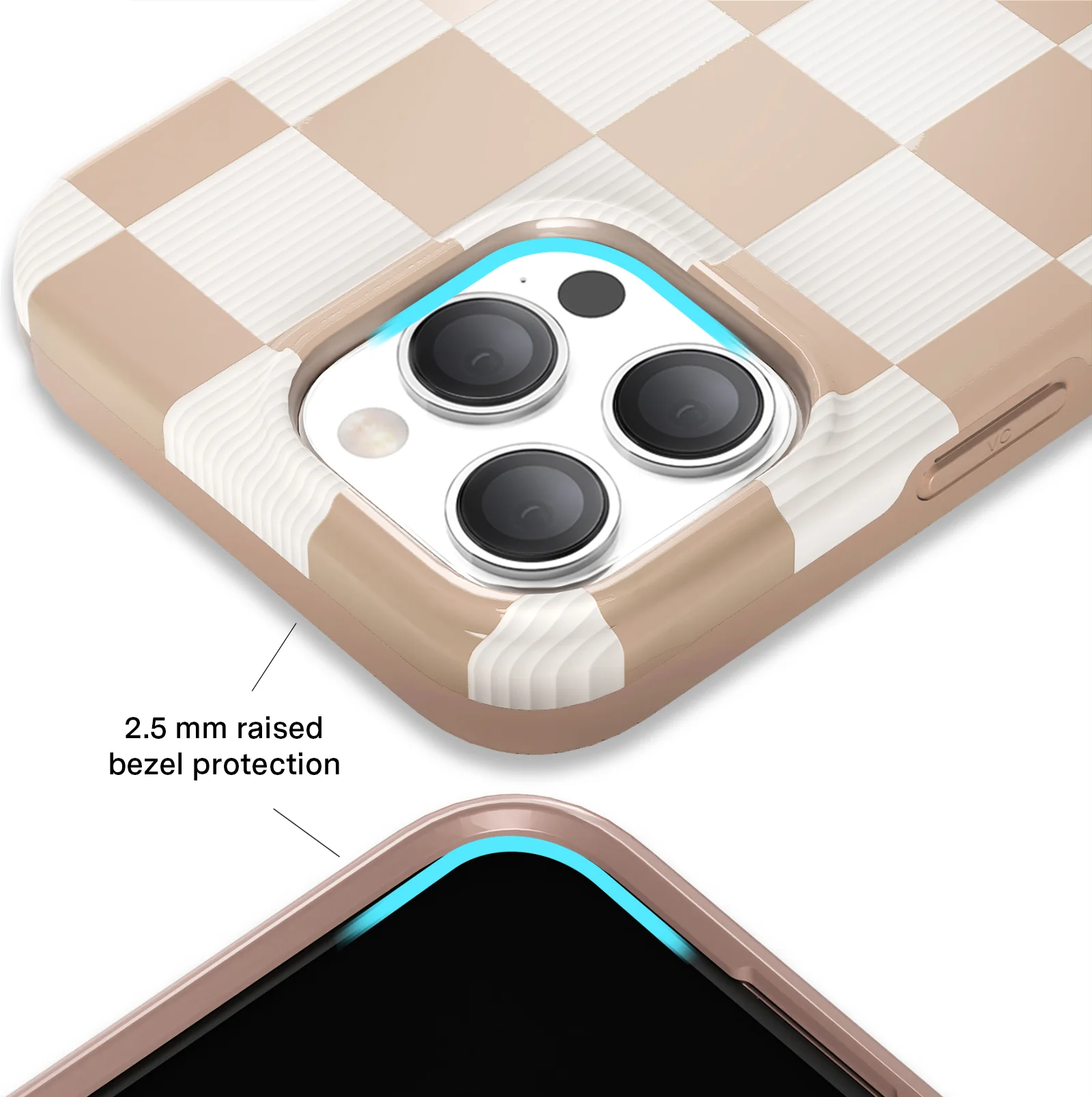 Nude Vibe Checker iPhone Case - Image 77