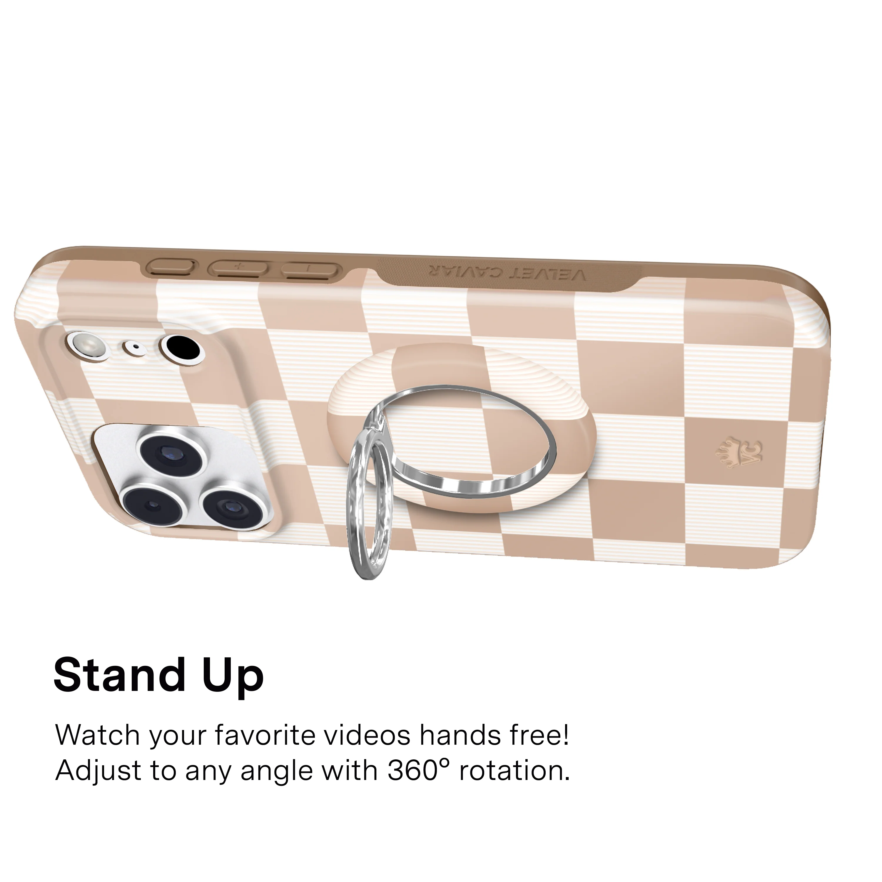 Nude Vibe Checker MagSafe Grip Ring - Image 4