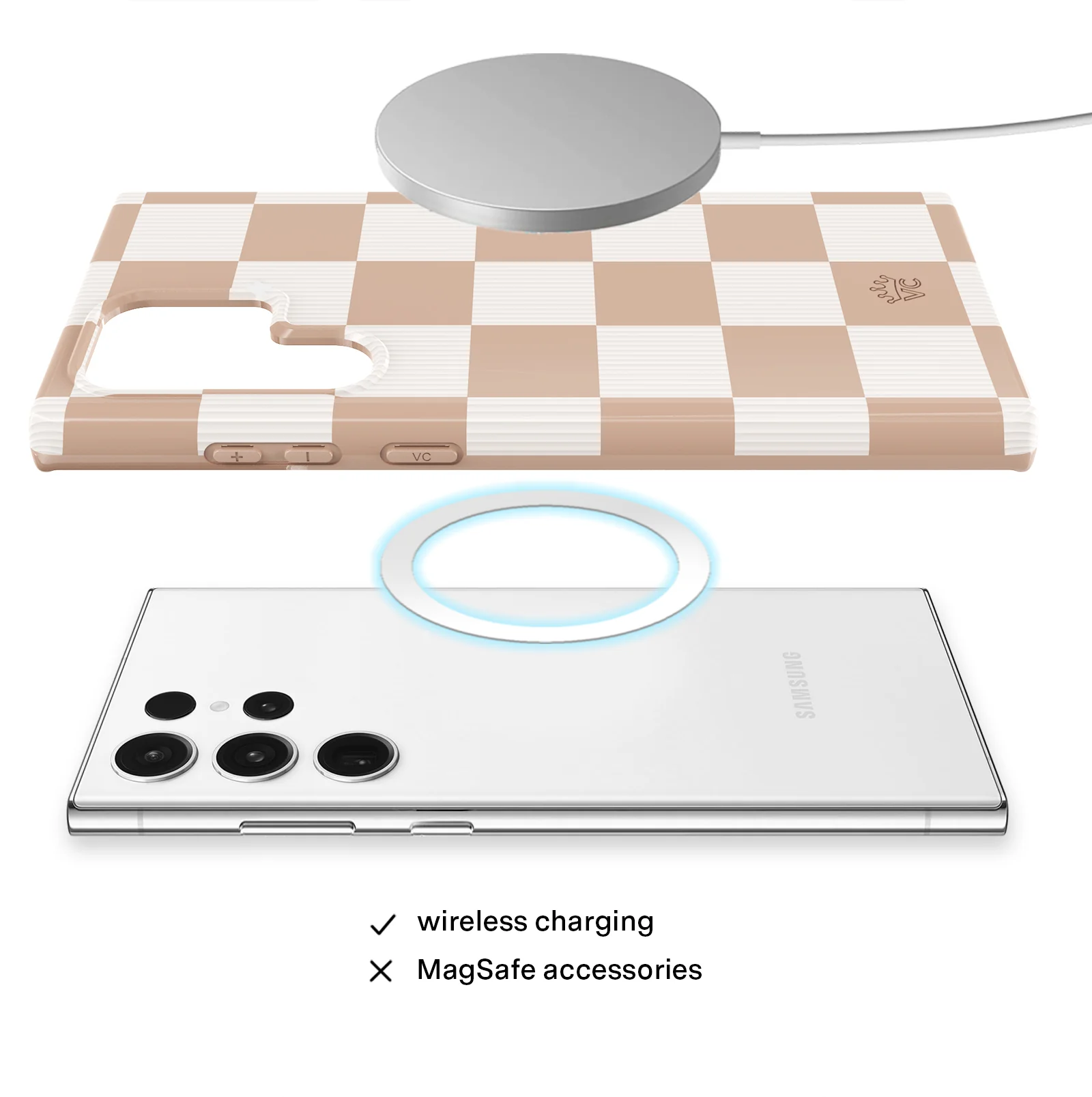 Nude Vibe Checker Samsung Case - Image 14