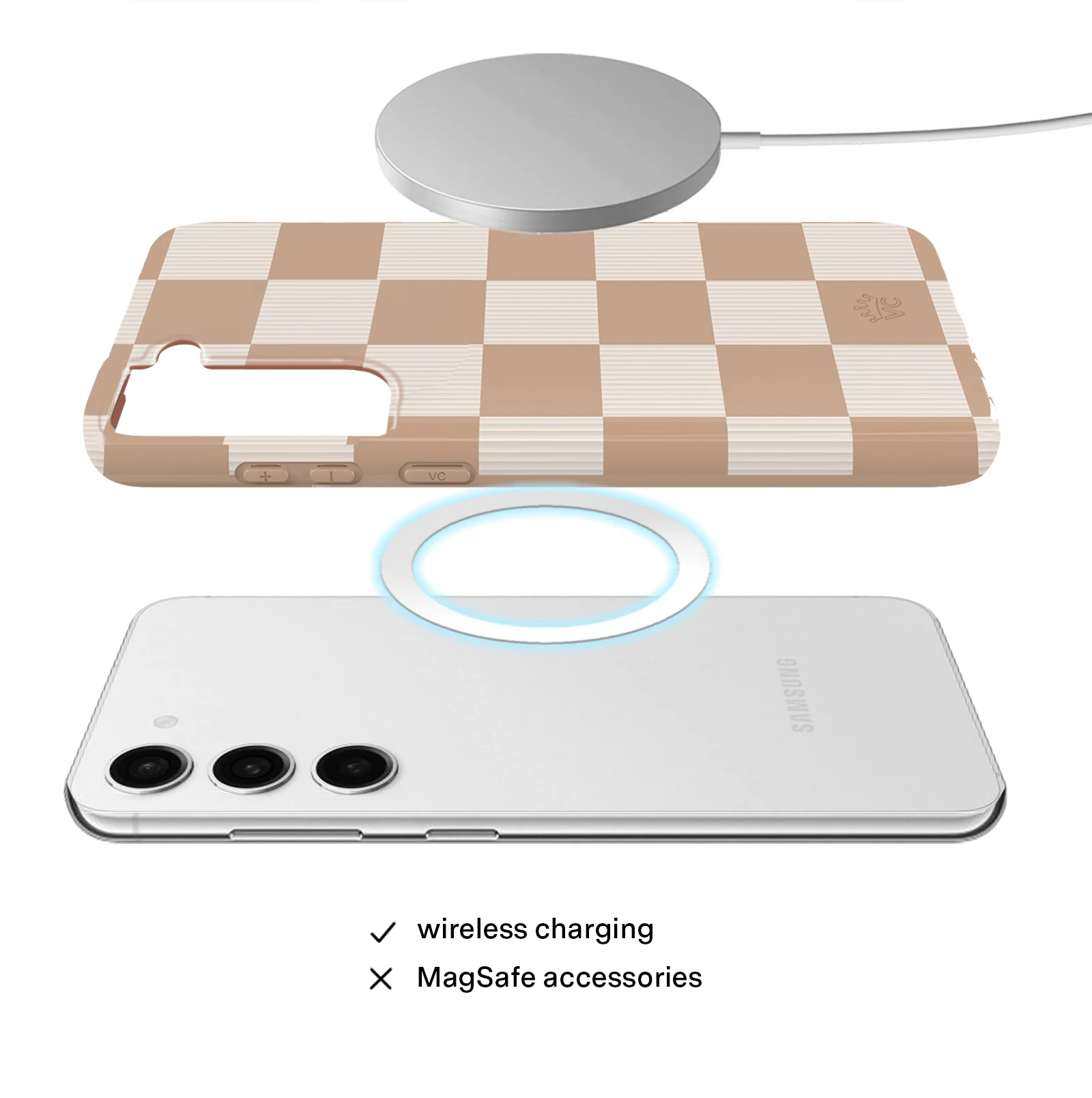 Nude Vibe Checker Samsung Case - Image 25