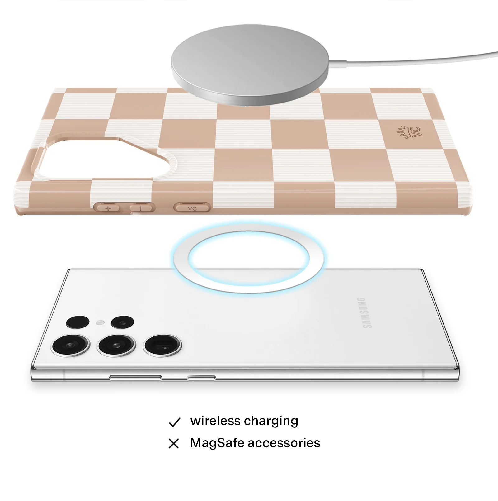 Nude Vibe Checker Samsung Case - Image 30