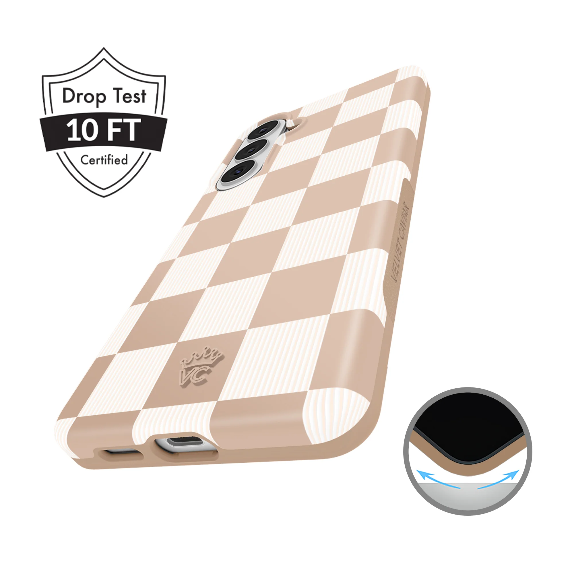 Nude Vibe Checker Samsung Case - Image 61