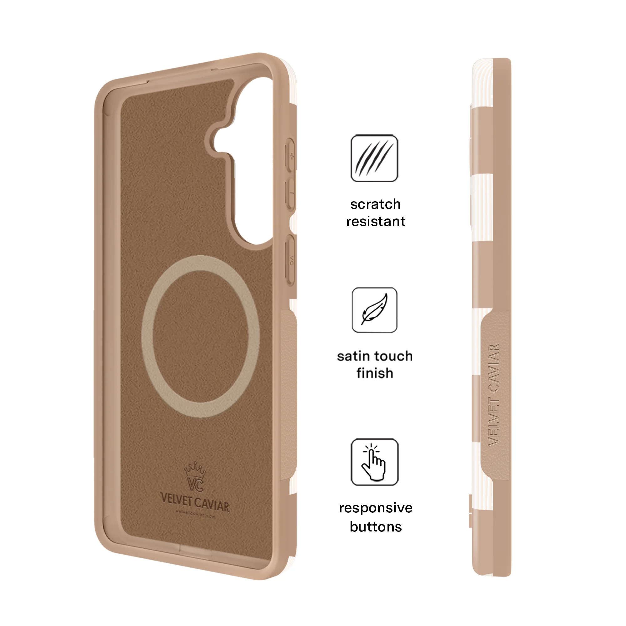 Nude Vibe Checker Samsung Case - Image 62