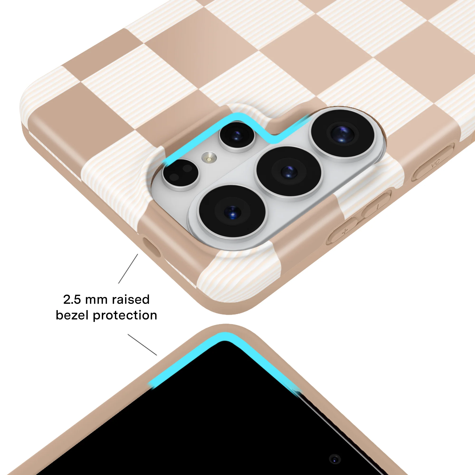 Nude Vibe Checker Samsung Case - Image 69