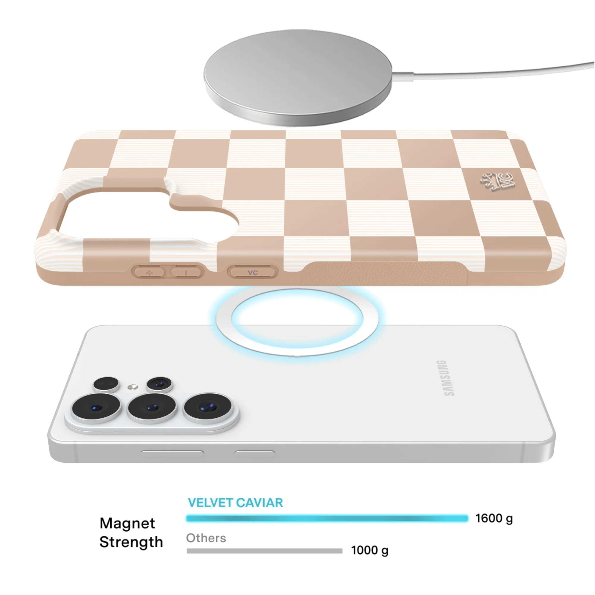 Nude Vibe Checker Samsung Case - Image 70