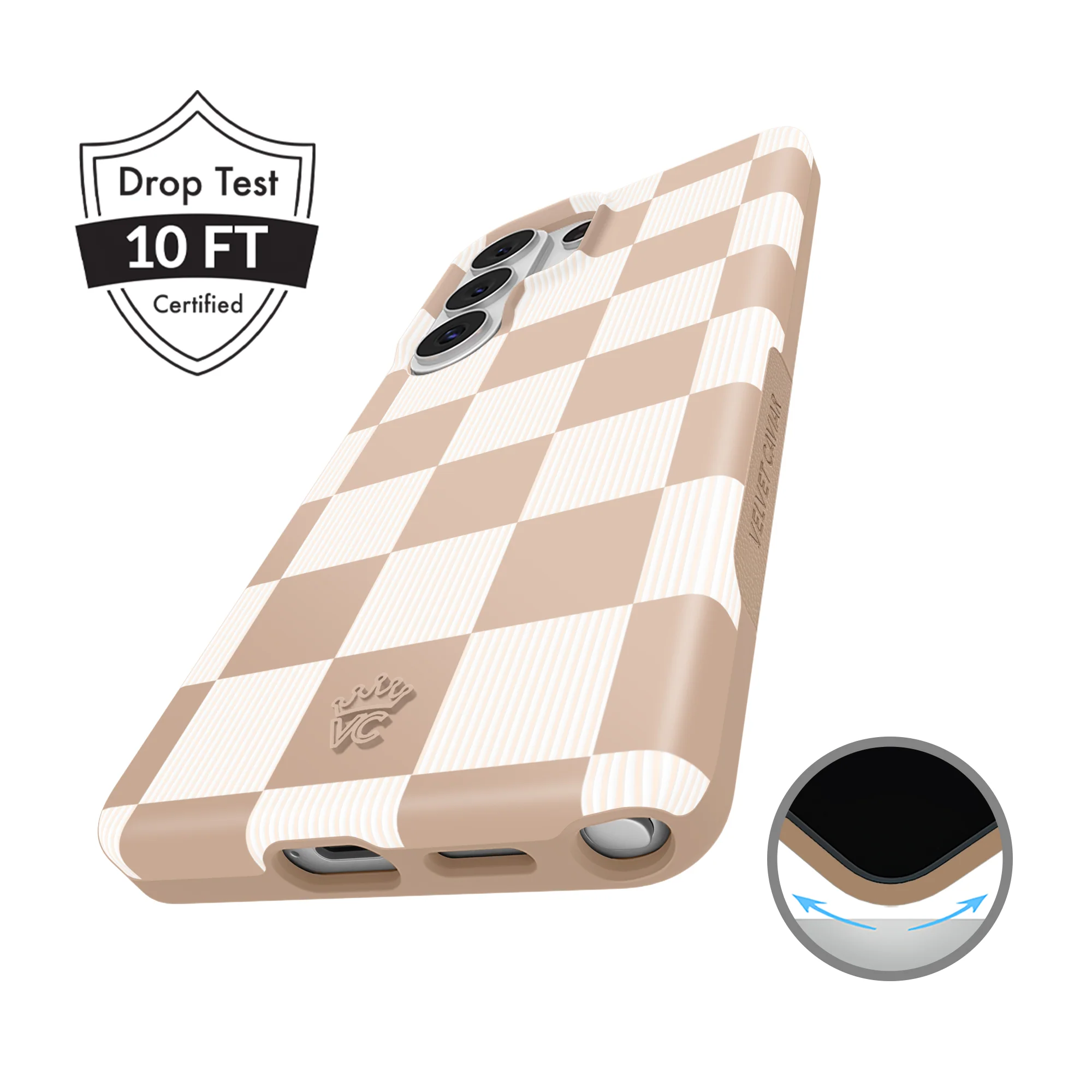 Nude Vibe Checker Samsung Case - Image 71
