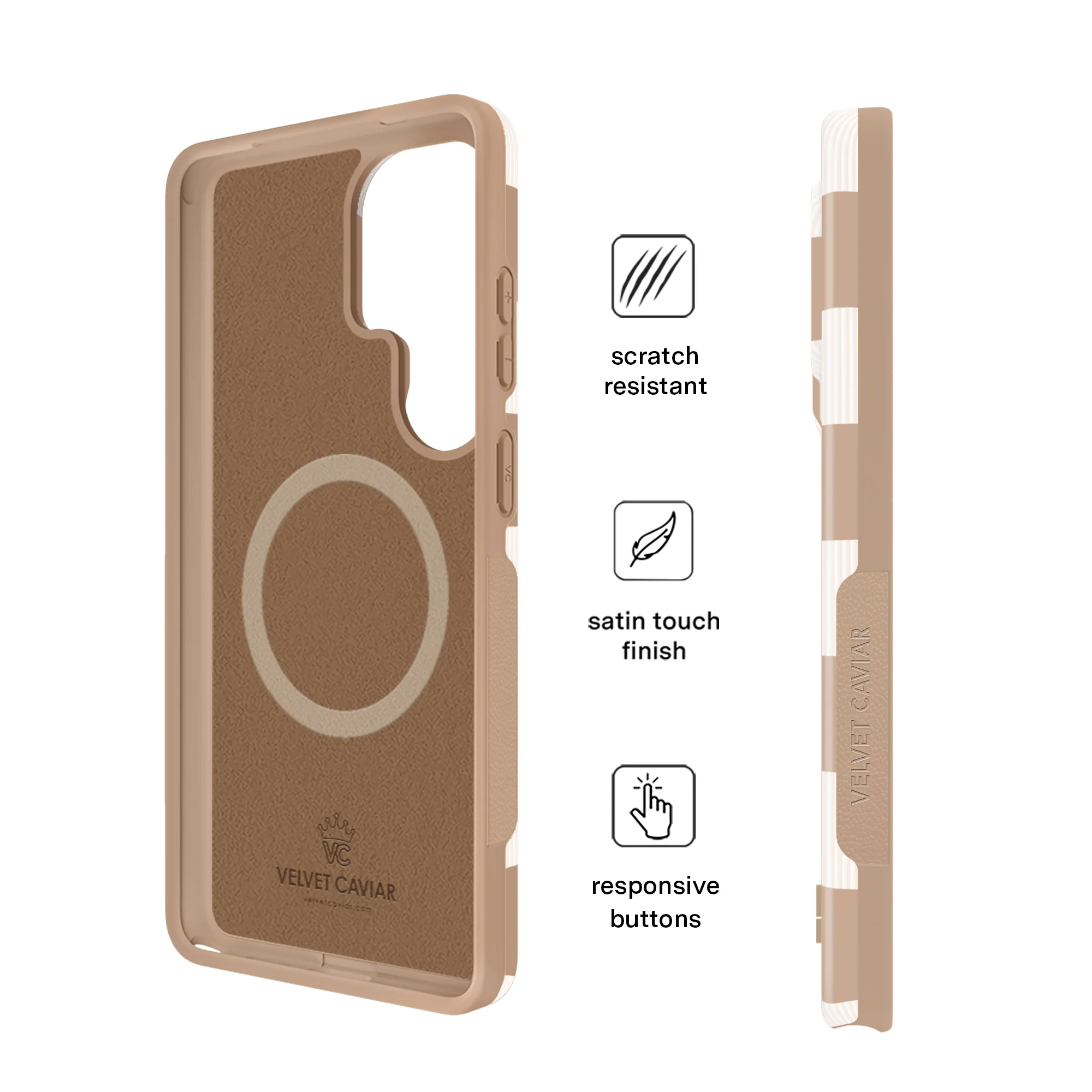 Nude Vibe Checker Samsung Case - Image 72
