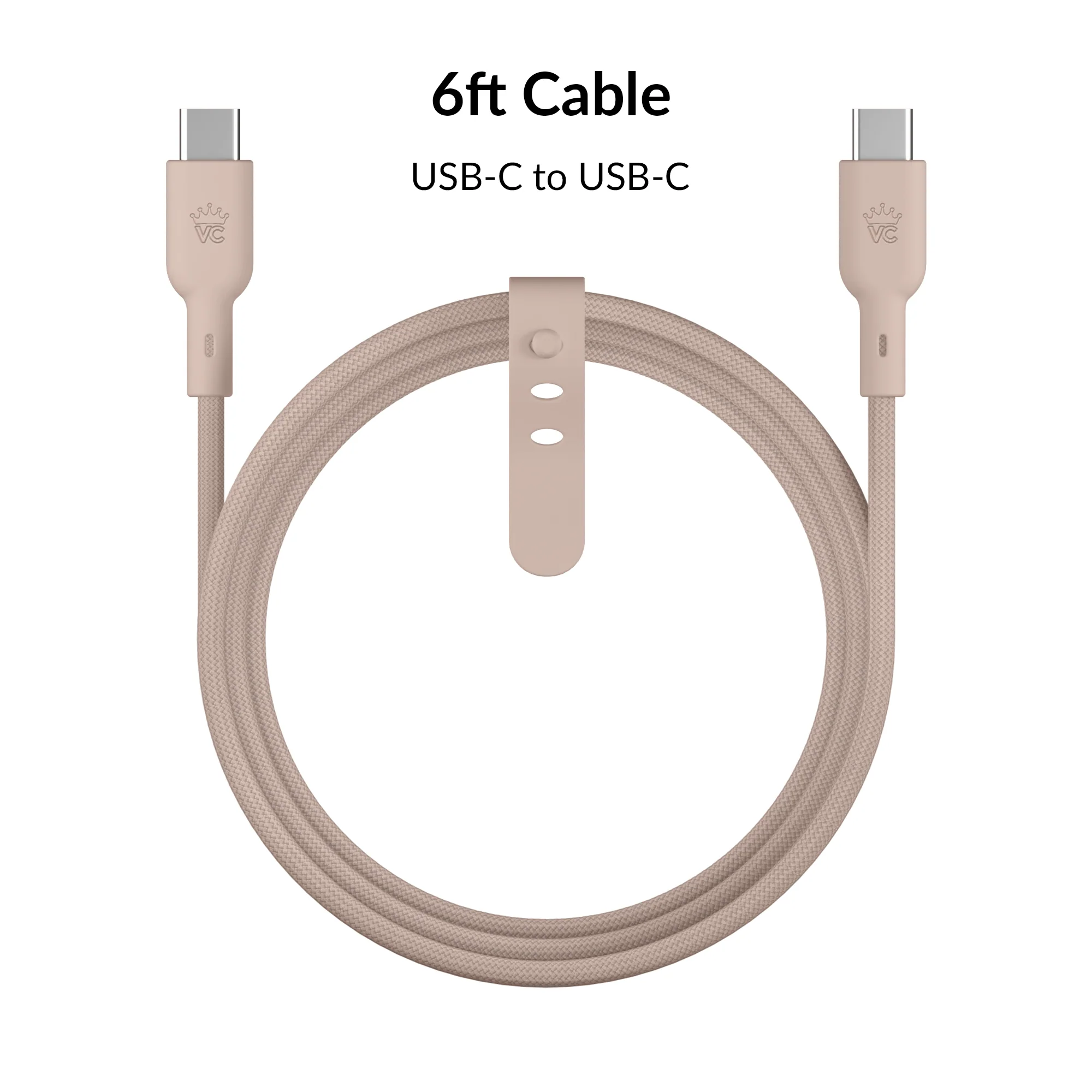 Iced Chai Fast Charging Cable, 6ft USB-C - Image 4