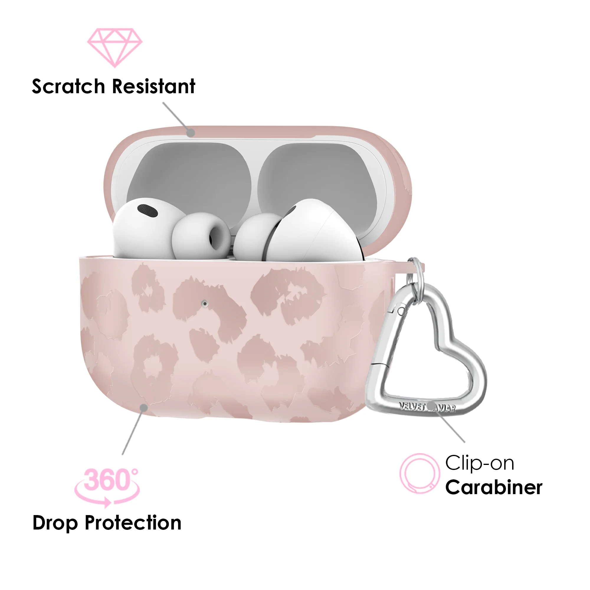 Nude Leopard AirPod Case - Image 23