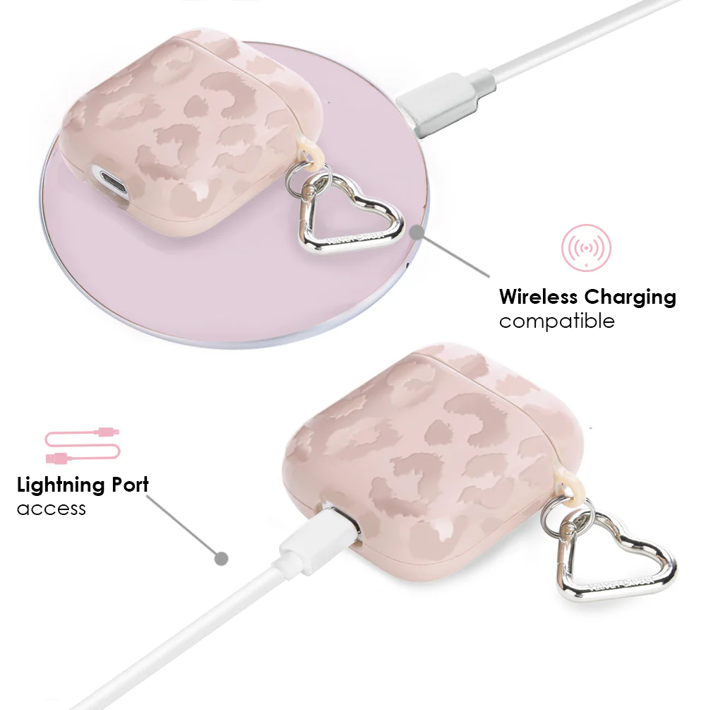 Nude Leopard AirPod Case - Image 4