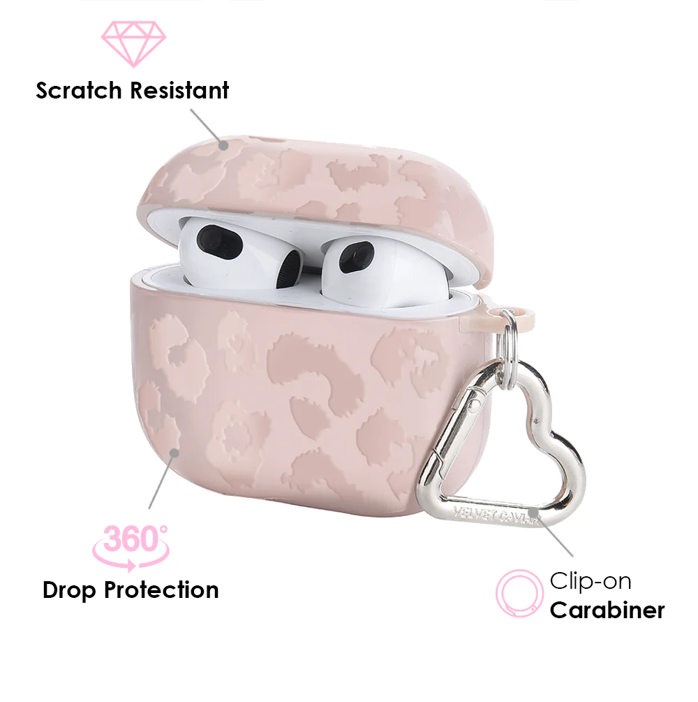 Nude Leopard AirPod Case - Image 8