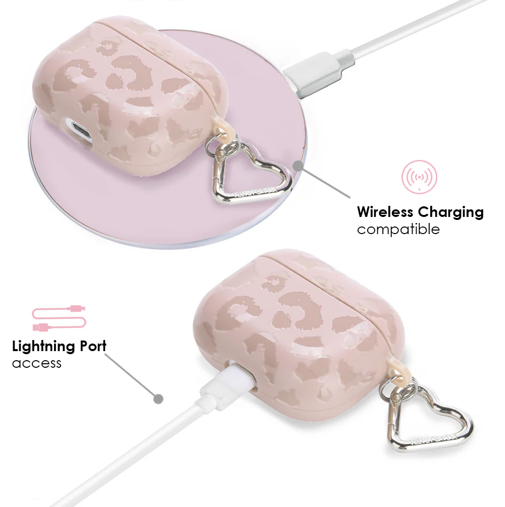 Nude Leopard AirPod Case - Image 9