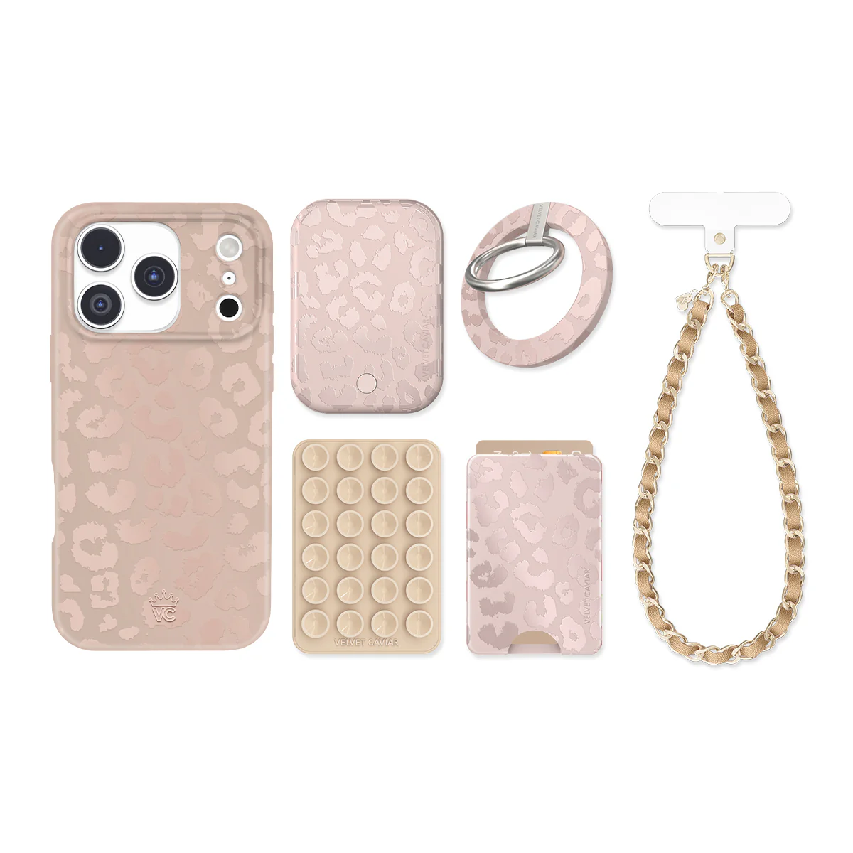 Nude Leopard iPhone Bundle Set - Image 3