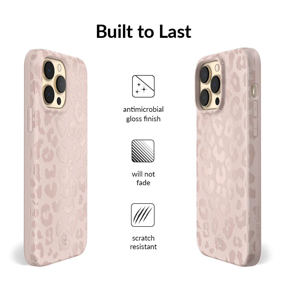 Nude Leopard iPhone Case - Image 100