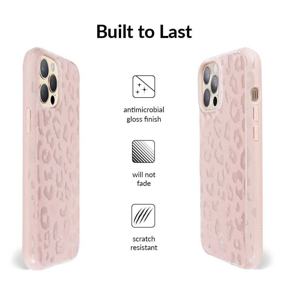 Nude Leopard iPhone Case - Image 59
