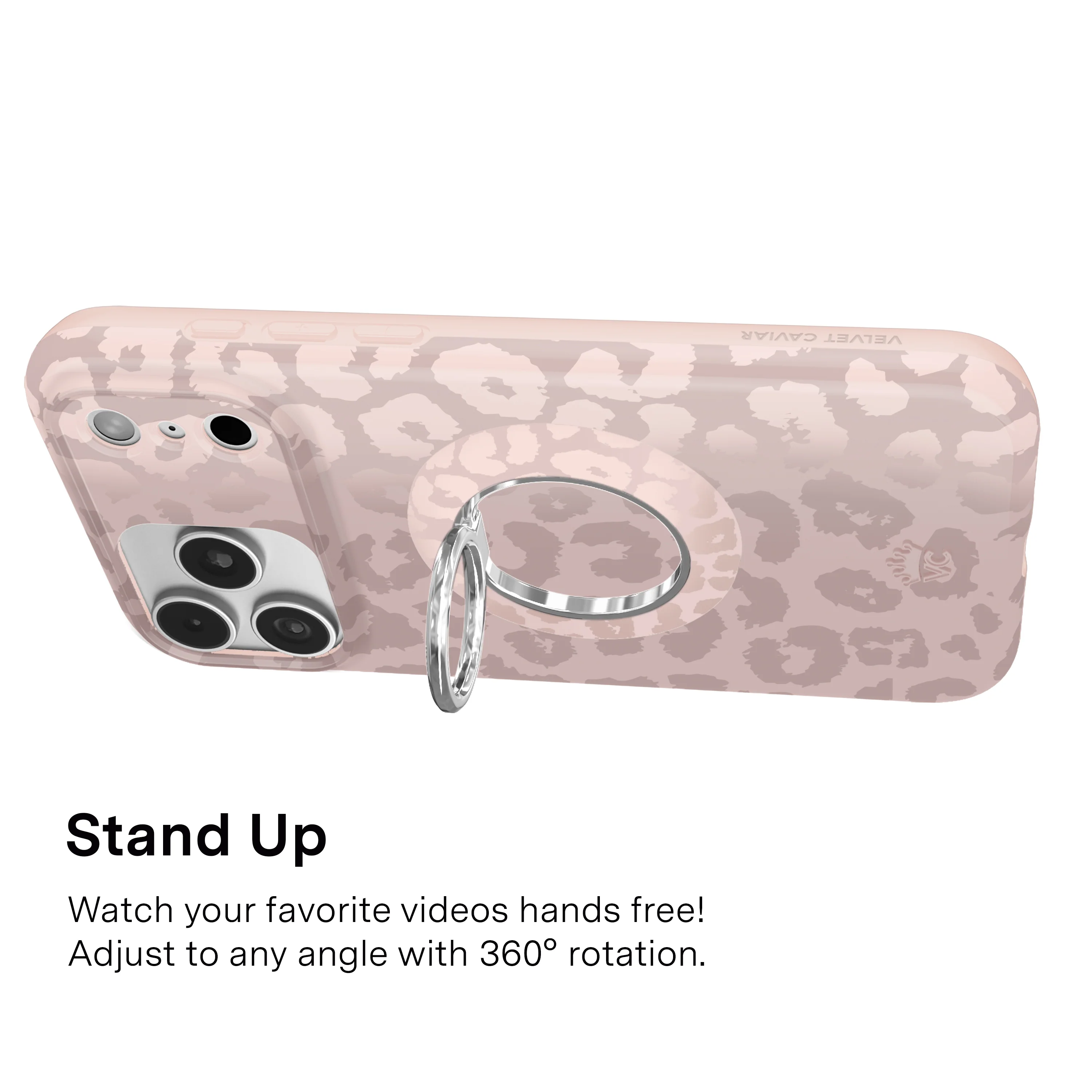 Nude Leopard MagSafe Grip Ring - Image 4