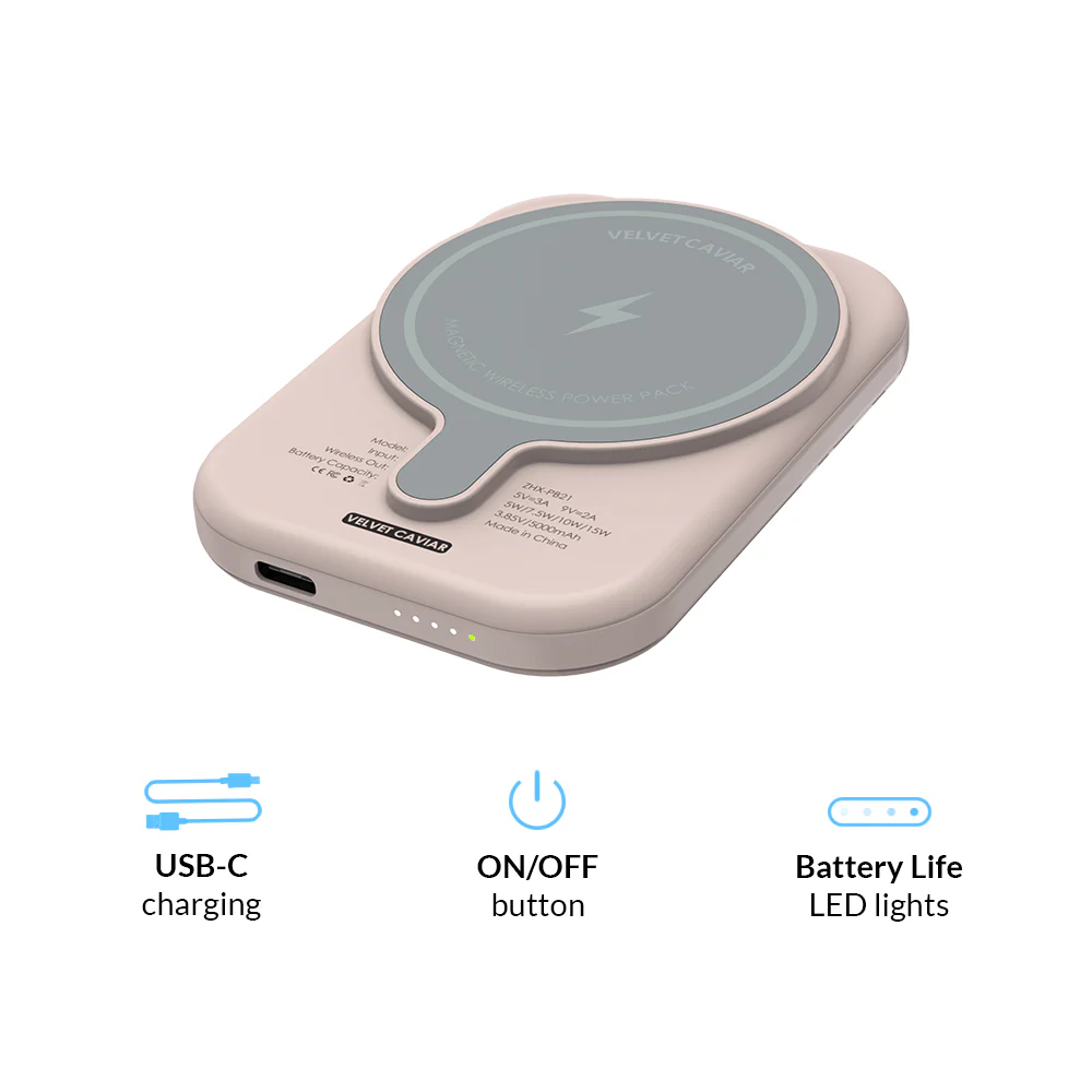 Nude Leopard MagSafe Battery Power Pack - Image 6
